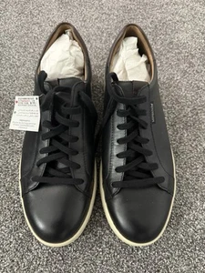 New Mephisto Men's Hasko Sneakers 10.5 Black - Picture 1 of 5