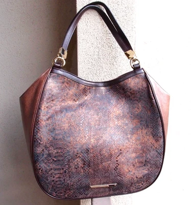 Bolso de Mano Brahmin MARIANNA Marrón Carretilla Bolso de Hombro ❤️RARO❤️❤️ PRECIO DE VENTA SUGERIDO POR EL FABRICANTE $385❤️ Foto 1 de 4