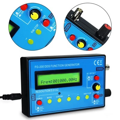 Funktionssignalgenerator 0 01 Hz – 500 KHz Sinus Rechteck Und Sägezahnwelle - Bild 1 von 4