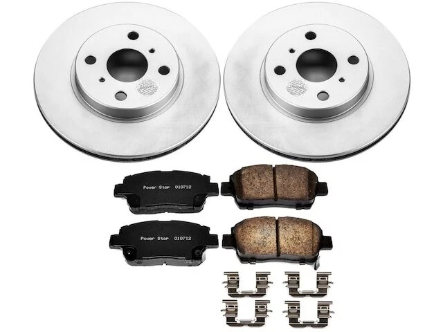 Kit de pastillas de freno delanteras y rotor 28WKCT37 para Echo MR2 Spyder 2003 2002 2000 2001 Foto 1 de 1