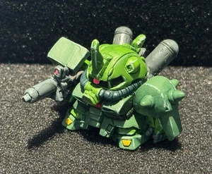 (ANIME REPAINTED) BANDAI Gashapon Figure SD GUNDAM FULL COLOR 14 ZAKU III CUSTOM - Picture 1 of 5