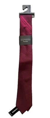 Express Men Reversible Tie Burgundy - Image 1 of 4
