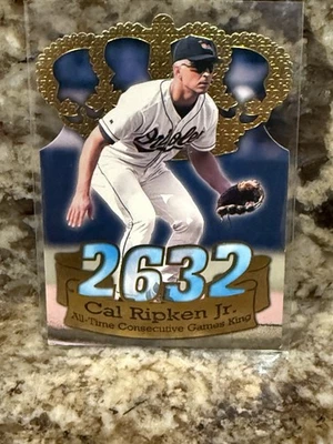 1998 Pacific Cal Ripken Jr. 2632 所有时间连续游戏金莺模切 #1 — 第 1/3 张图片