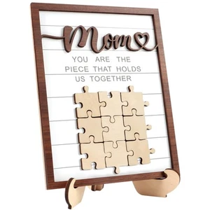 Mama Puzzleteil Zum Selbermachen Schild Muttertag Schild Holz Tischdeko Personalisiert... - Bild 1 von 7