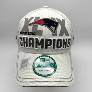 2015 New Era 9forty New England Patriots Super Bowl XLIX Champions Strapback - Foto 1 di 12