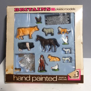 Britains 7561 Kunststoff Bauernhoftiere in Box - Bild 1 von 8