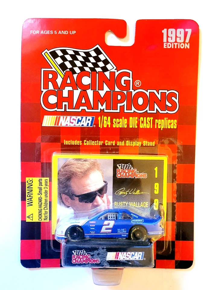 Racing Champions Rusty Wallace #27 NASCAR Limited Edition 402 Our of 2500