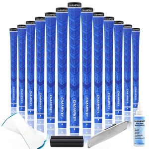 Y-PRO Performance Rubber Golf Grips 13 Pack with All Repair Kits - All Weathe... - Picture 1 of 7