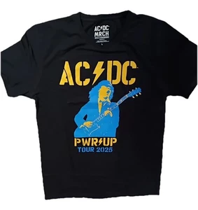 ACDC  POWER UP 2025 AUSTRALIA BRIS QLD Licensed Offical Tshirt L Band  NEW - Bild 1 von 13