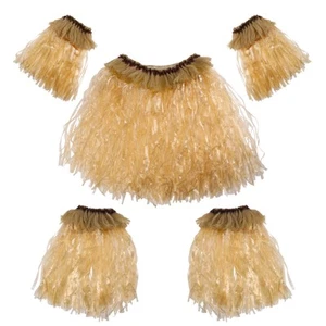 Grass Skirt Suit Women's Hawaiian Skirts Beach Accessories Adult - Picture 1 of 10