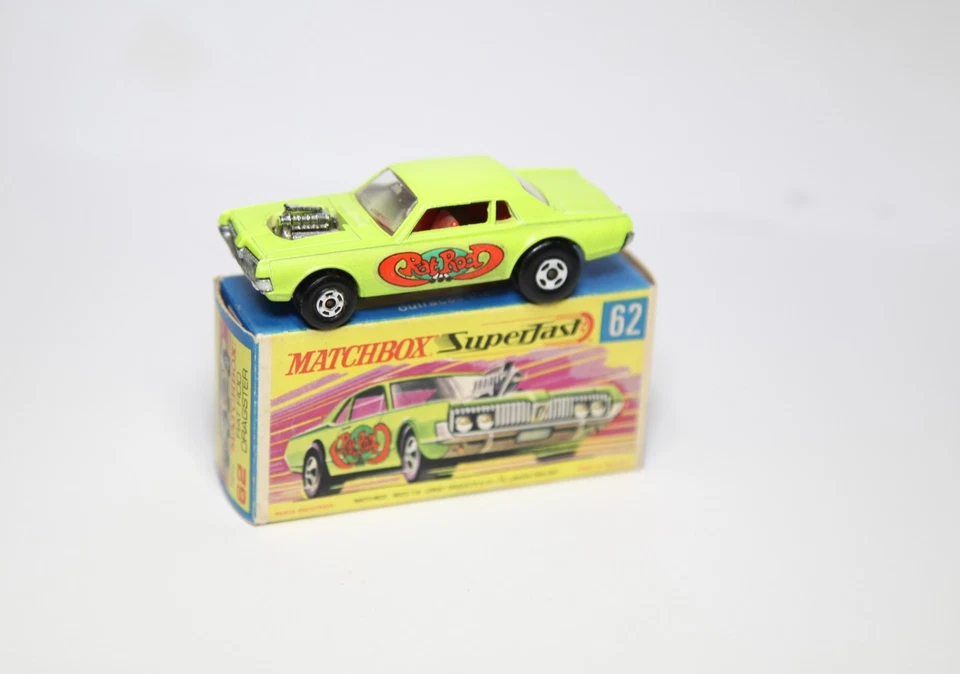 Matchbox Superfast Nº 62 Rat Rod Dragster En Caja Original - Casi Como Nuevo De Colección Foto 1 de 4