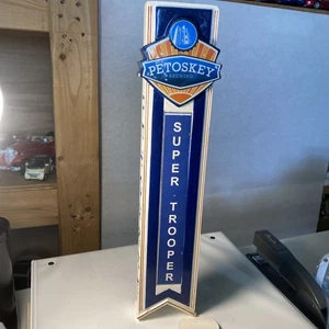 Petoskey Brewing “Super Trooper” beer tap handle - Picture 1 of 17
