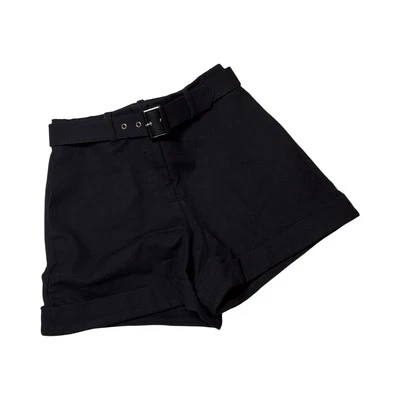 Pantalones Cortos Eisley Trina Turk con Cinturón en Negro Talla 2 Nuevos con Etiquetas Foto 1 de 4
