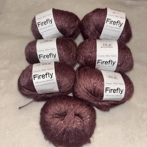 6+ Skeins Classic Elite Yarns Firefly 155 Yards Viscose Linen Yarn Color 7717 - Picture 1 of 3