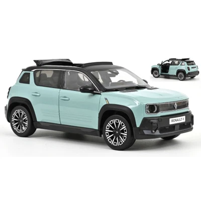 RENAULT 4 E-TECH 100% ELECTRIC 2025 HAUTS DE FRANCE GREEN 1:18 Norev Auto Strada - Immagine 1 di 4
