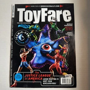 F+ ToyFare Magazine #157 September 2010 Justice League Of America Comic-Con - Picture 1 of 7