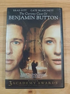 The Curious Case Of Benjamin Button DVD Brad Pitt Cate Blanchett Drama PG-13 Mov - Picture 1 of 3