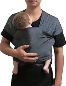 Baby Wrap Sling Carrier for Newborn, Infant, , Kid | Breathable Lightweight S... - Picture 1 of 7