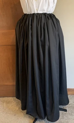 Outlander Skirt.Drawstring , One Size. Poly Cotton. Colonial, Pioneer, Petticoat - Image 1 of 4