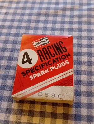 4 Racing Specification Racing Spark Plugs  C59C F3 Formula Junior Imp Race - Image 1 of 4