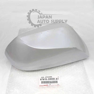 CAPA DE ESPELHO EXTERNO DIREITO ORIGINAL DO FABRICANTE TOYOTA CAMRY PÉROLA BRANCA 089 87915-33030-A1 - Imagem 1 de 4