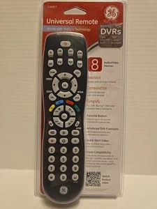 NEW GE 8-Device Universal Remote Control 24927 - Picture 1 of 2