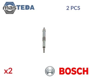 F 01G 004 030 ENGINE GLOW PLUGS BOSCH 2PCS NEW OE REPLACEMENT - Picture 1 of 8