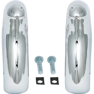 1955 Chevy Bel Air 150 210; Front Bumper Guards; with Hardware; Except Station - Image 1 of 2