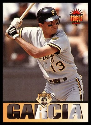 1994 Triple Play #183 Carlos Garcia Pittsburgh Pirates - Image 1 of 2