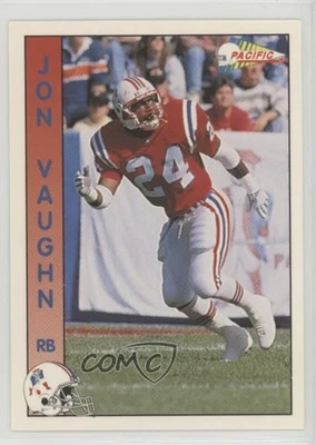 1992 Pacific Jon Vaughn #195 - Image 1 of 2