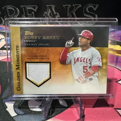 Bobby Abreu 2012 Topps 系列 2 Golden Moments Relics #GMR-BA — 第 1/2 张图片