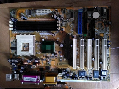Asus AMD Sockel A 462 Athlon XP Mainboard AGP PCI DDR RAM - Bild 1 von 4