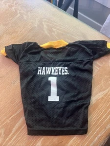 Iowa Hawkeyes Small Medium Dog Jersey Pet #1 - Picture 1 of 3