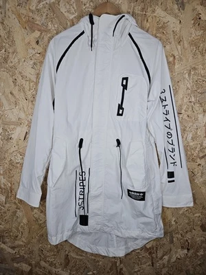 Adidas Originals NMD White Utility Windbreaker Parka Jacket Size Small  - Image 1 of 4