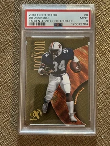 2013 Fleer Skybox Cent EX Essential Credentials Bo Jackson /35 PSA 9 MINT - Bild 1 von 2