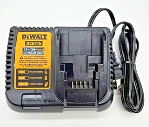 Genuine Dewalt DCB115 12V/20V Max Lithium-Ion Slide Battery Charger - Open Box - Picture 1 of 2