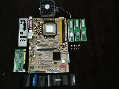 Motherboard ASUS M2N Socket AM2 /ATX+CPU AMD Athlon 64 X2 4600+/+3GB.DDR2 SDRAM - Image 1 of 4