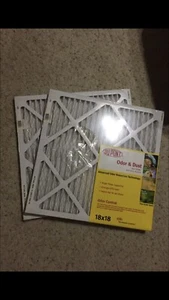 18x18 DuPont Air filters 18x18 Odor control Air Filters (2 Pack) - Picture 1 of 3