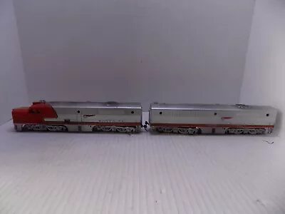 ALCO PA DIESEL LOCOMOTIVE A & B  UNITS FOR SANTA FE RR.BY UNBRANDED WEATHERED  U - Image 1 of 4