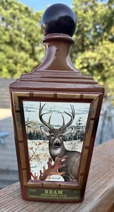 Empty Jim Beam Whitetail Deer Decanter - Picture 1 of 11