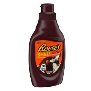 Reese's Shell Topping Chocolate & Peanut Butter 7.25 oz Bottle