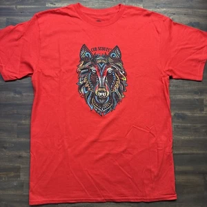 YOUTH XL BOY SCOUTS OF AMERICA Shirt BSA Tee CUB SCOUTS Runs Large CSA Colorful - Picture 1 of 6