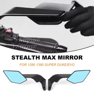 For 1290 1390 Super Duke R Rearview Mirror Wing Aerodynamic Stealth Max Mirrors - Picture 1 of 18