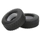 Aeun Soft Rubber Tires - 1.55 Inch For RC Car Wheel Set (4pcs) | Wear-Resistant