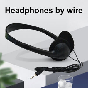 Portable Wired Stereo Headphones Gaming Over Ear Headset For PC Laptop