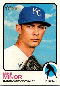 2022 Topps Heritage Mike Minor #102 Kansas City Royals - Picture 1 of 2