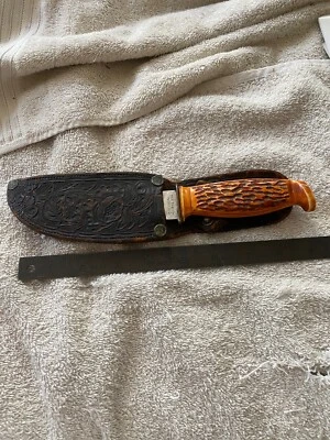 Faca de caça vintage colonial Fish Master pesca - Imagem 1 de 4