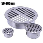 Stainless-Steel Round Floor Drain Cover Outdoor Balcony Anti-blocking Drainage