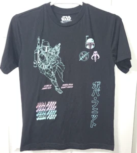 Boba Fett Star Wars Clone of Jango Mandalorian Bounty Hunter Schwarz M Shirt - Bild 1 von 10