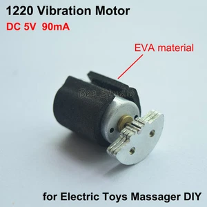 DC 5V 6V 7.4V Mini Micro 12mm Strong Vibration Motor Vibrator DIY Toy Massager - Picture 1 of 5